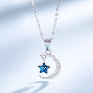 aretes collar luna estrella azul ecuador (10) aretes collar luna estrella azul ecuador (10)