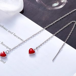 aretes largos corazon rojo plata s925 ecuador quito (6)