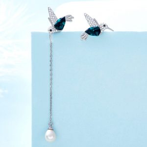 aretes, quito colibri