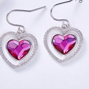 corazón rosado joyas s925 ecuador (10)