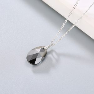 cristal negro joyas collar plata s925 (1) cristal negro joyas collar plata s925 (1)