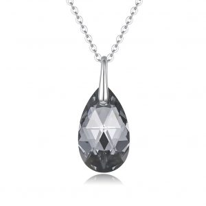 cristal negro joyas collar plata s925 (2) cristal negro joyas collar plata s925 (2)