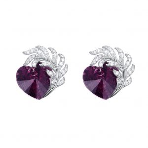 joya corazón morado plata s925 joyasdym (1)